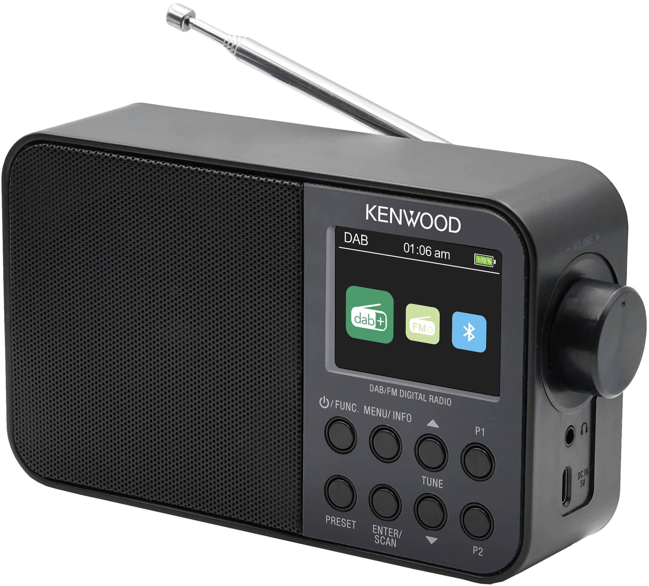KENWOOD_CR-M30DAB-B_Side_Right