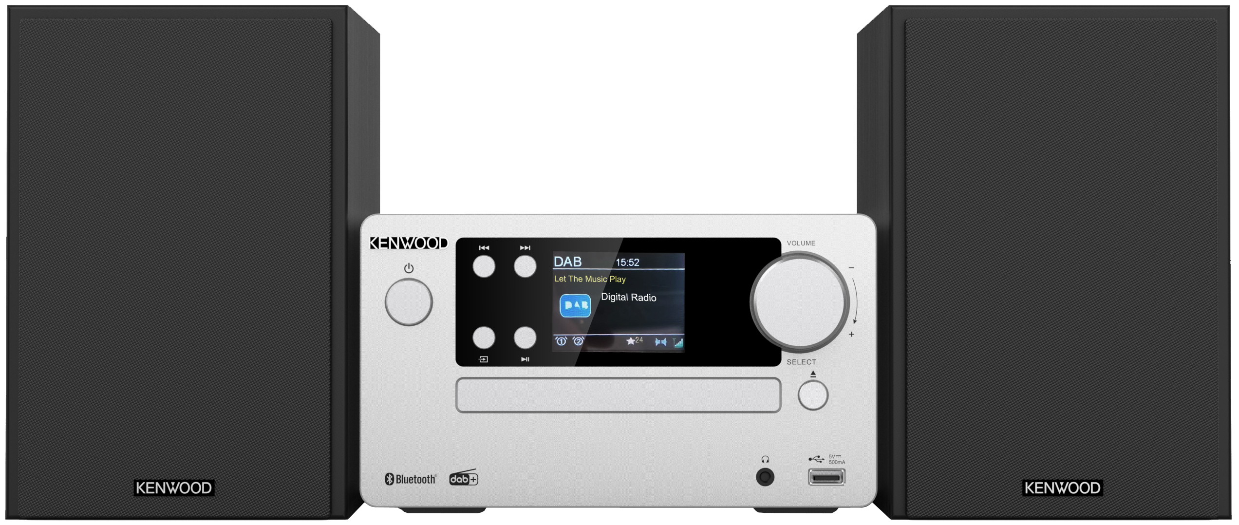 KENWOOD_M-725DAB-S_Front