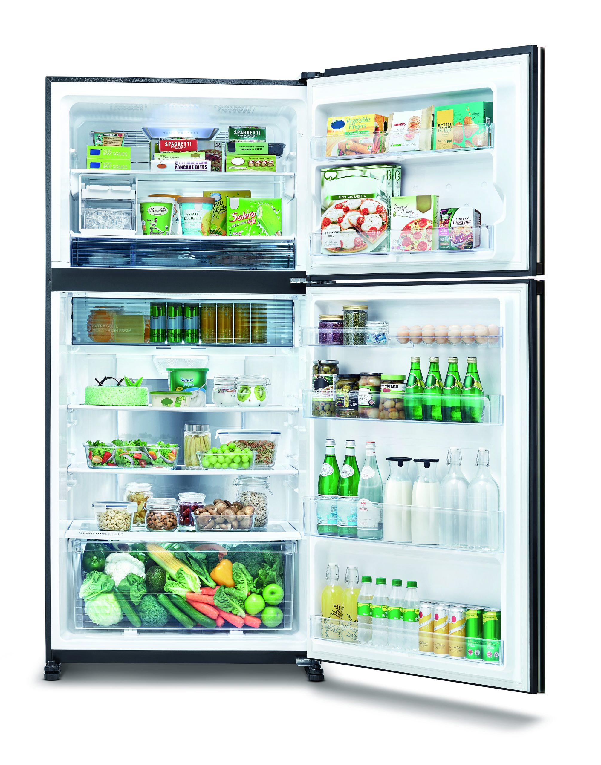 Open Fridge with Food_glass_740