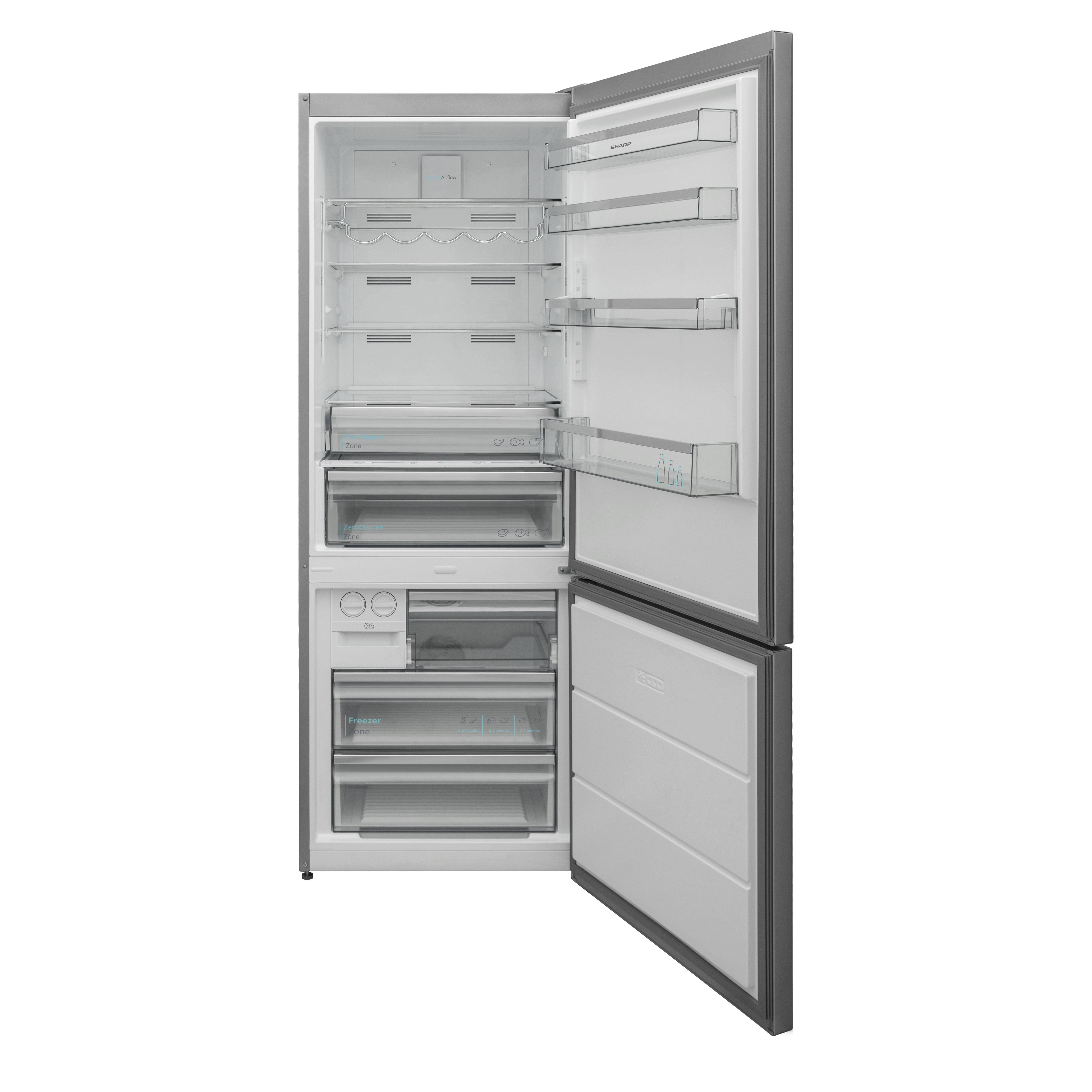 492_inox_Door open empty SJ-NBA34IHXIE