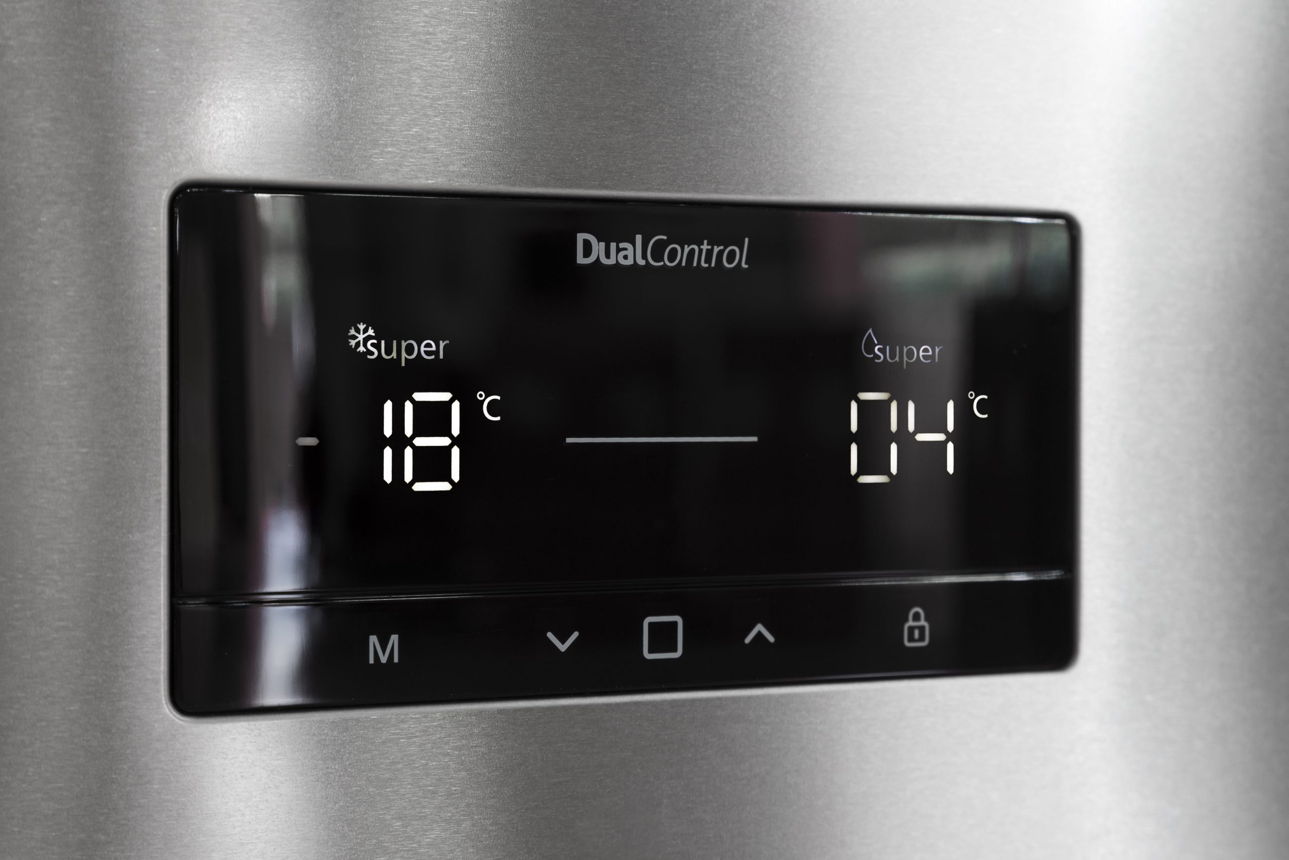 ARES Display Double Door Inox